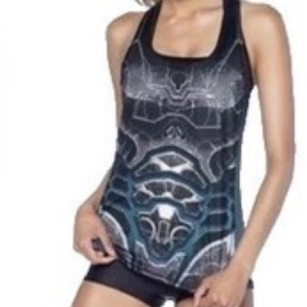 Black Milk Mecha knockout tank top size S NWOT
